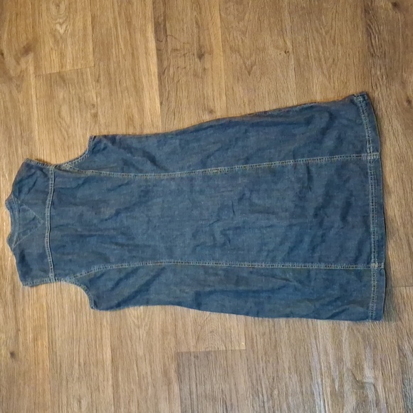 Vintage Tommy Hilfiger Snap Button Denim Dress.  - Picture 5 of 10